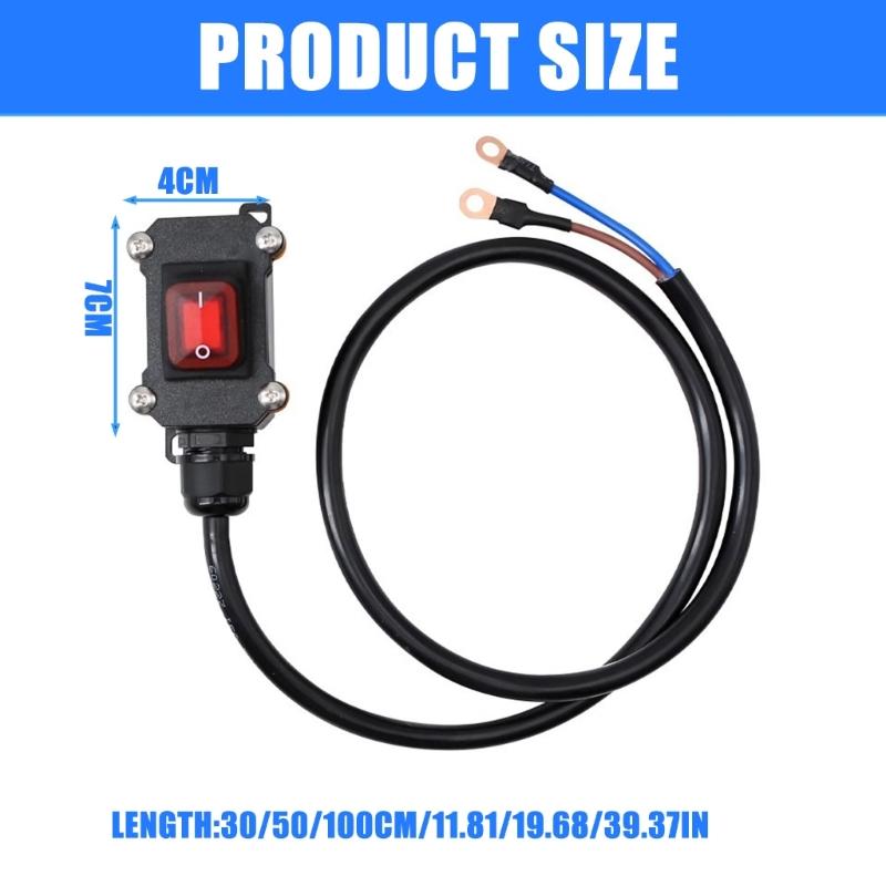 12V Motorcycle Electrical Power Cut Off Device High Current Capacity With Protected Terminals For Twin Cylinder Models