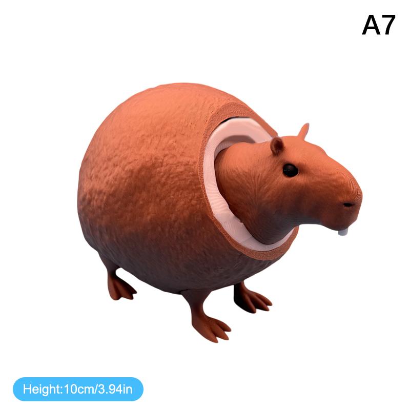 Italienisches Brainrot Spielzeug 3D-gedruckte Puppe Tung Tung Sahur Figur Tralalero Tralala Hai-Figur Schreibtischornament Geschenke Heimdeko