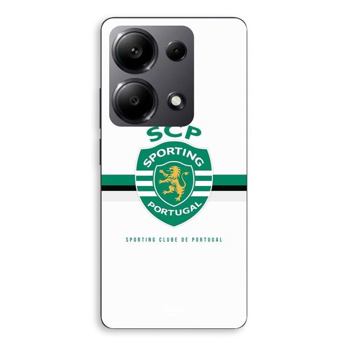 Coque de téléphone - MANIACASE - Xiaomi Redmi Note 13 Pro 4G - Silicone - Souple - Sporting Portugal