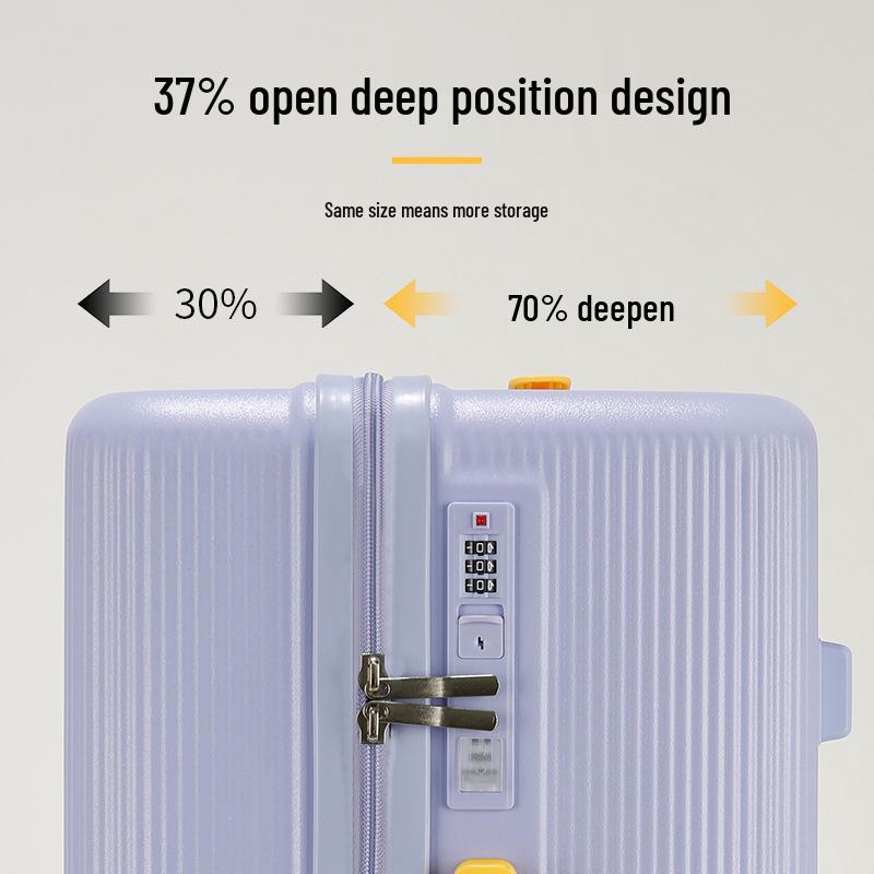 Evrensel Tekerlekli ve Şifreli Kilitli Ekstra Büyük 26 İnç Öğrenci Tekerlekli Çanta - Kalın, Dayanıklı ve Sağlam