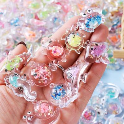 DIY Marine Animal Luminous Acrylic Pendant & Turtle Mobile Phone Lanyard