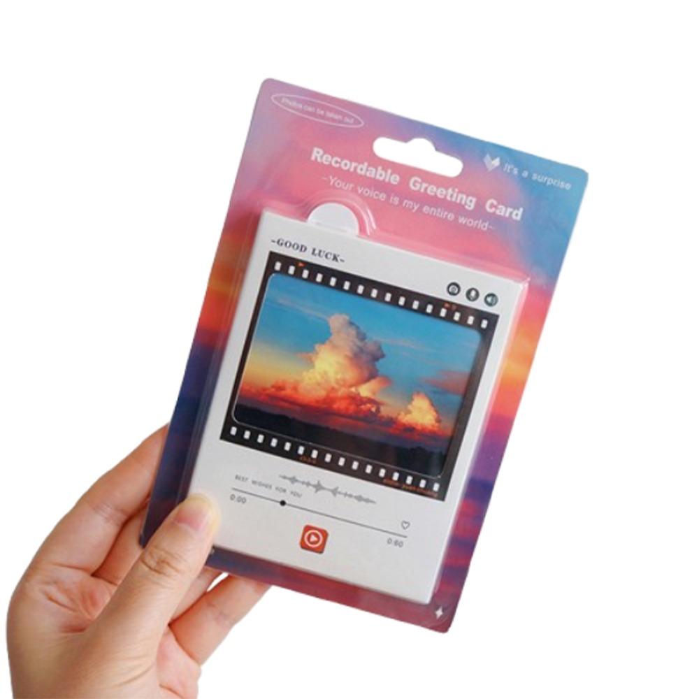 

3D Cassette Voice Message Recorder Tape 60 Seconds Recording Cassette Anniversary Gift белый