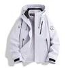 Autumn and winter new autumn and winter outdoor thickened windproof waterproof high quality jacket men and women warm three-in-one group buying