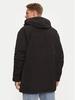 Зимняя куртка Tommy Hilfiger Parka Tech Canvas Hooded Parka schwarz