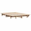 Massief Houten Bedframe zonder Matras 120 x 190 cm Grenenhout