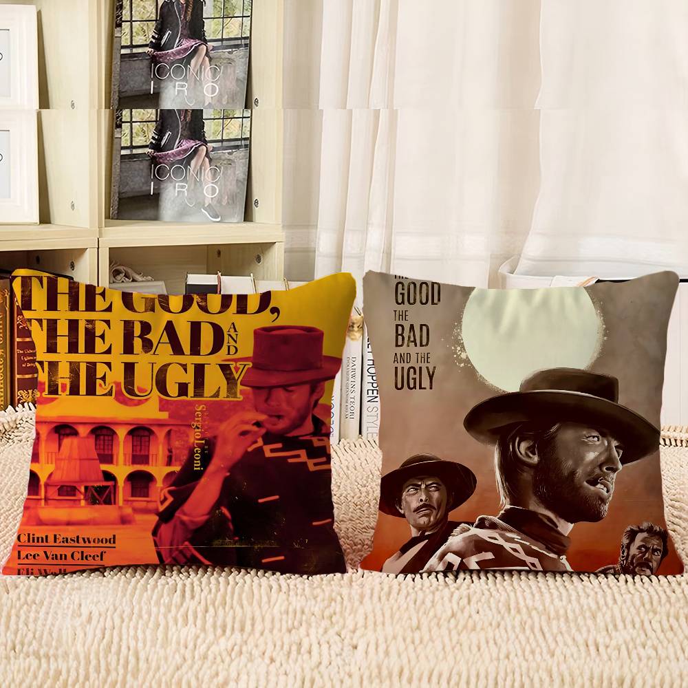 The Good The Bad And The Ugly Pillow Gifts Home Office Furnishings Bedroom Sofa Car Cushion Cover Case 45x45cm