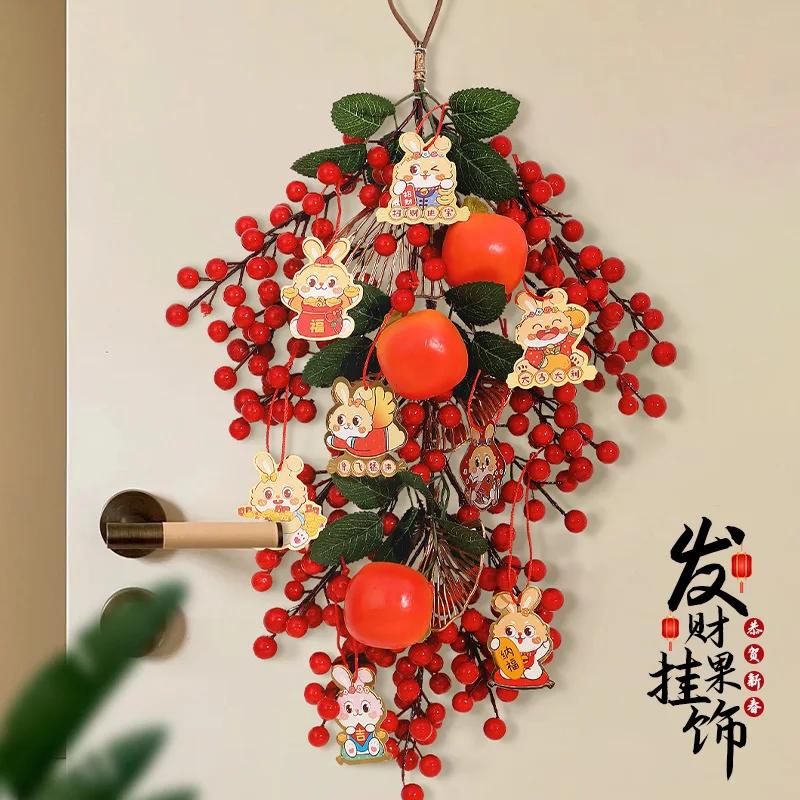 Chinese New Year Decorations,Glowing Hanging Pendant with Light ,Spring Festival Lunar New Year Pendants,For Homewarming