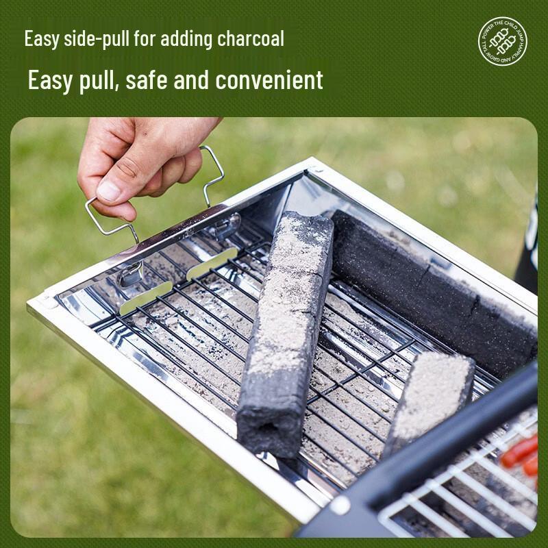 Yuzhuxun Stainless Steel Charcoal BBQ Grill