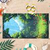 1pc Pixel Art Style Beach Towel Quick-drying Super Absorbent Suitable for Beach Vacation Pool Summer Funny Gift for Friends