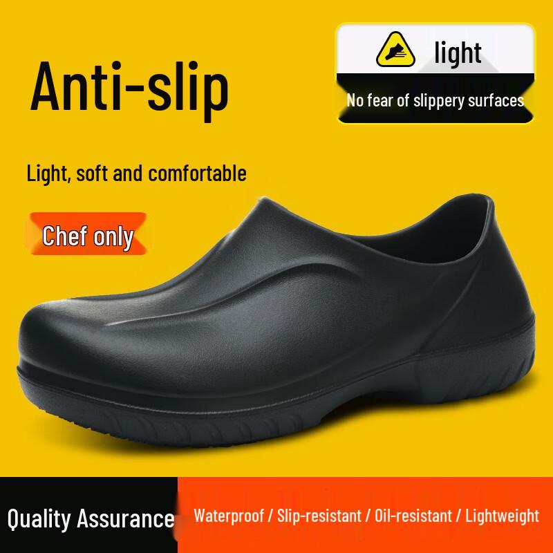 Fucheng Men s Non-slip Waterproof Chef Work Shoes 43