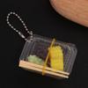 Simulation Simulation Fast Food Box Keychain Fast Food Box Model Pendant  Photography Model Props