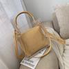 Borsa a Spalla Trasparente da Donna Fashi Caramella Gelatina Borsa da Spiaggia Estiva per Donna Borse a Tracolla Bolsa Totes Borsa a Secchiello