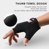 Cycling Fitness Gloves Half Finger Microfiber Wear Resistant Shock Absorbing for Outdoor Sports Riding Bicycle Training Gym