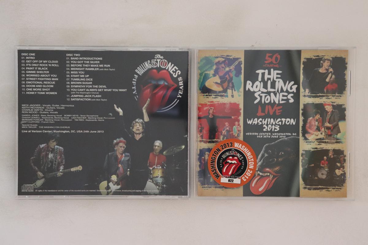 

CD ROLLING STONES - Вашингтон 2013 нет Не на лейбле 2013 Япония Рок Б/у