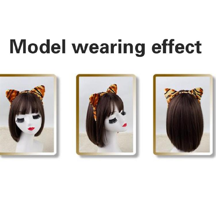 Accessori Costumi Animali di Halloween includono Cerchietto con Orecchie di Animale Coda di Animale Naso Papillon Gonna per Bambino Ragazzo Ragazza Cosplay