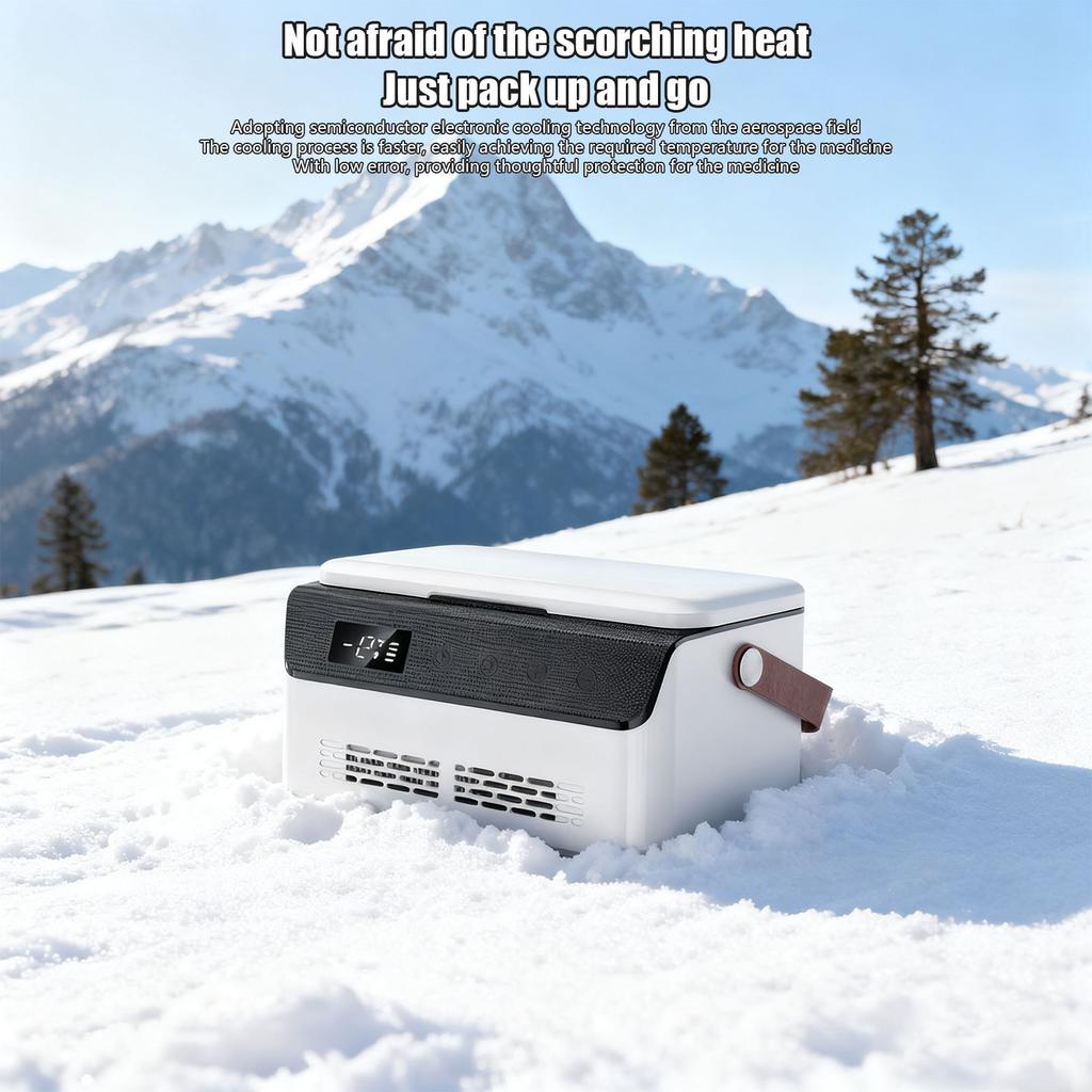 Chladicí box Dotykový ovládací panel Autochladnička Pro venkovní dobrodružství S teplotou od 0 °C do 18 °C Přizpůsobitelná nastavení