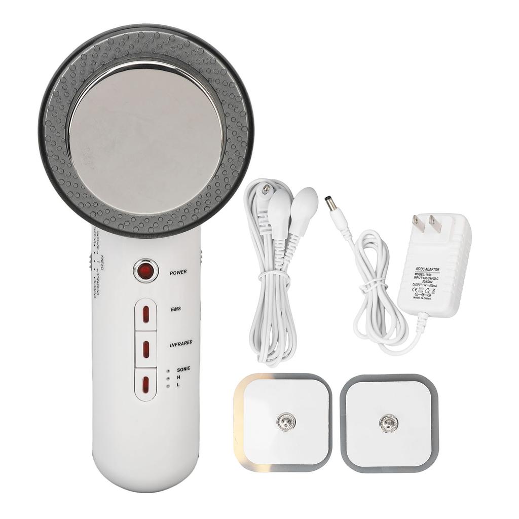 3 In 1 Handheld Body Slimming Machine High Frequency Microvibration 4 LED Lights Body Shaping Device