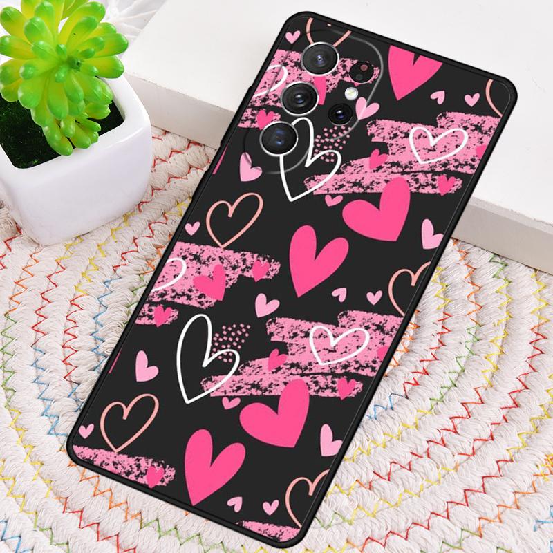 Flower Heart Phone Case for Samsung Galaxy note 10 pro S26 Ultra S23 S24 FE S25 S21 S22 PLUS shockproof Cove