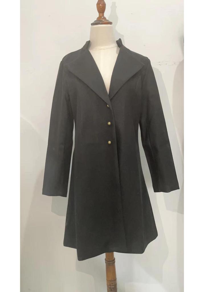 Cappotto da Donna in Lana Slim Fit Stile Europeo - Versatile per Autunno e Inverno