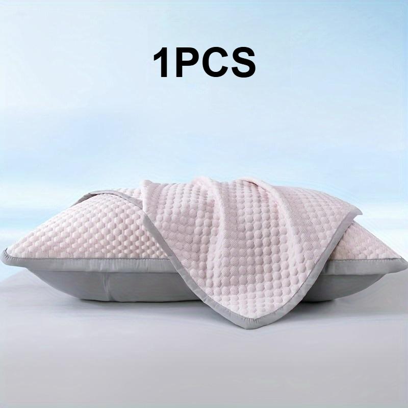 Ice Fiber Pillowcase | Quick-drying, Breathable, Cool Feel - Perfect for Hot Sleepers, Compatible with Standard Pillows - Ideal for Summer