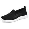 Shoes women's casual new soft-soled lightweight medium casual fly-woven breathable casual shoes women's shoes