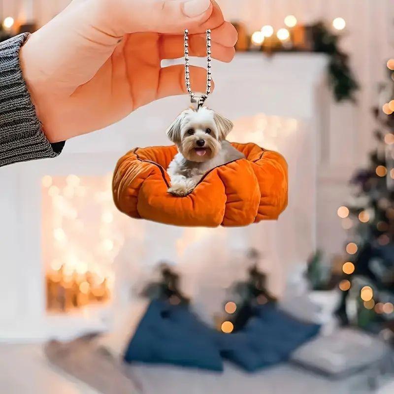 Unique Acrylic Keychain Pendant Cartoon Design Perfect For Bag Decoration And Accessories Car