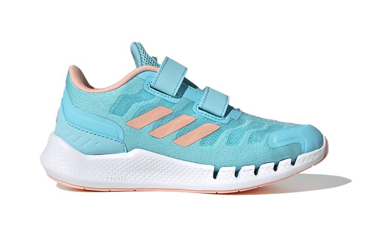 adidas Climacool 2.0 Heat Rdy Breathable Low Top Kids' Running Shoes Blue Pink Children Aged 3 7 Years Old FZ3022
