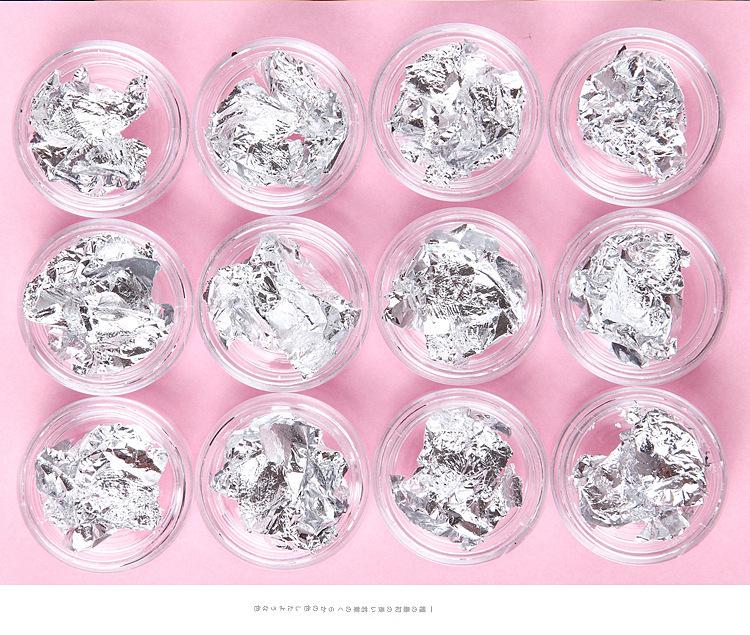 

Japanese Nail Art Gold & Silver Ultra-Thin Foil Stickers