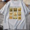 Respect The Local Wildlife TShirt Unisex Women Gift for Nature Lover T Shirt Animal Vintage Postage Tshirt Streetwear Male Tops