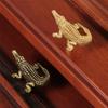 Drawer Pulls Metal Dressers Knob Cupboard Handle Modern Furniture Handle Small Alligator Shape Bedside Cabinet Pull