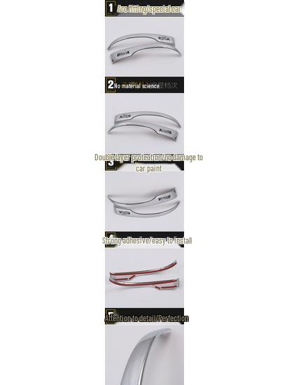 16 Bora Rearview Mirror Trim Decorative Strip