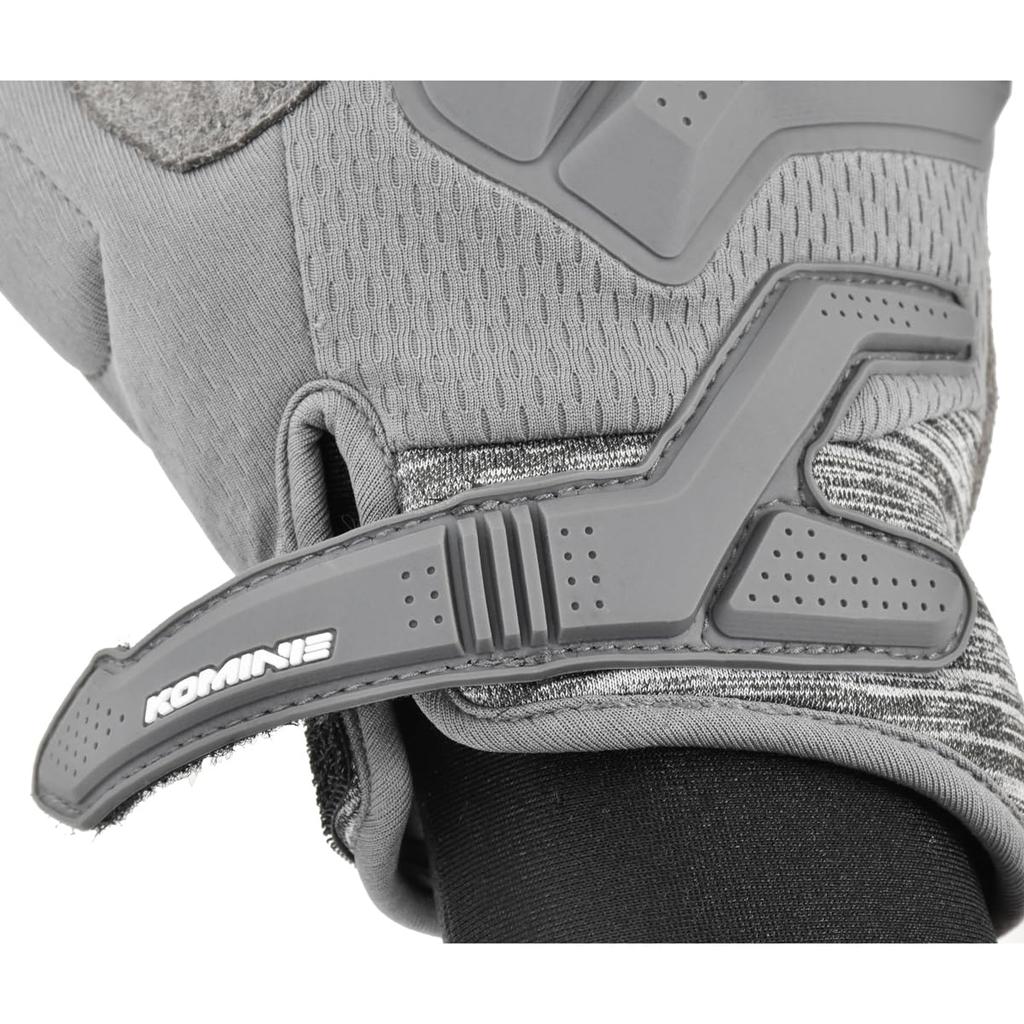 Komine 06-2475 GK-2475 Adventure Mesh Gloves for Motorcycles Tricolor S