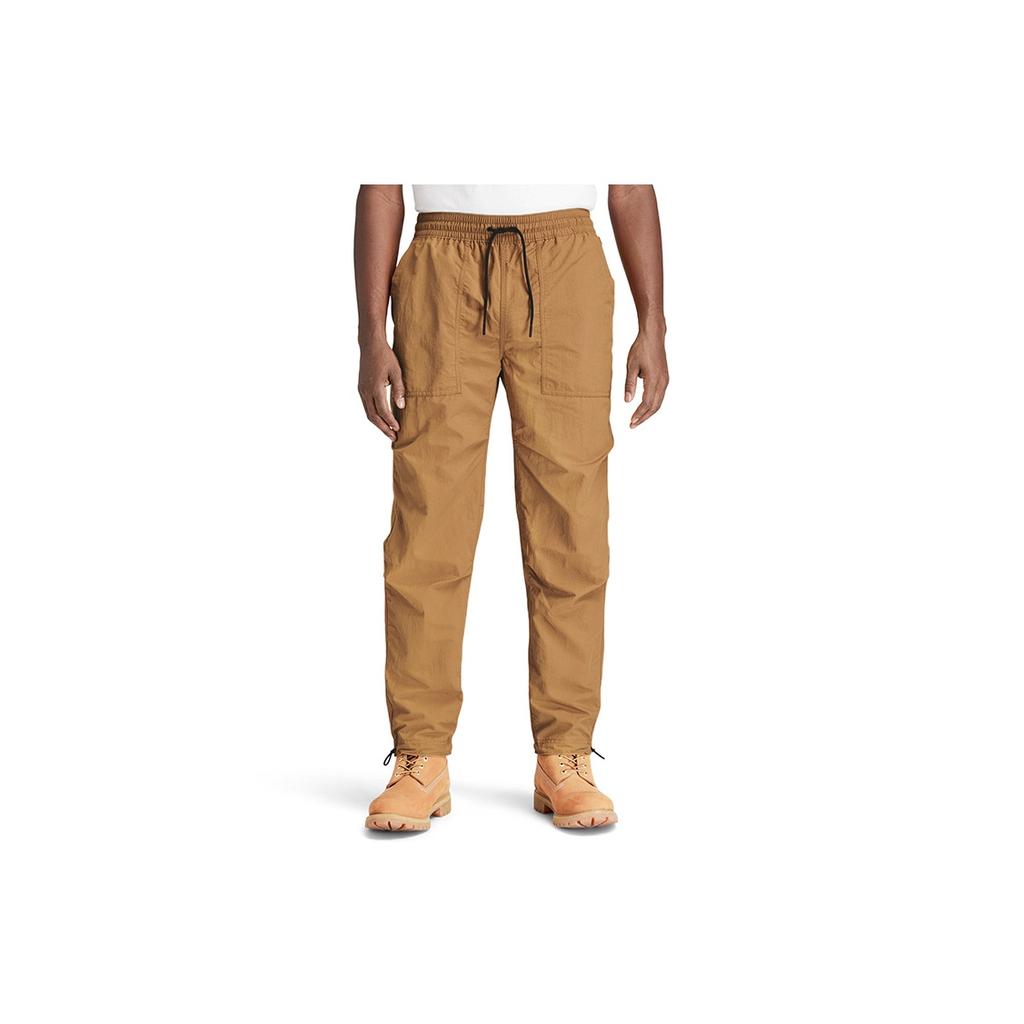 Timberland Outdoor Casual Wide-Leg Drawstring Sports Pants Men Pants Wheat A22G1-P47