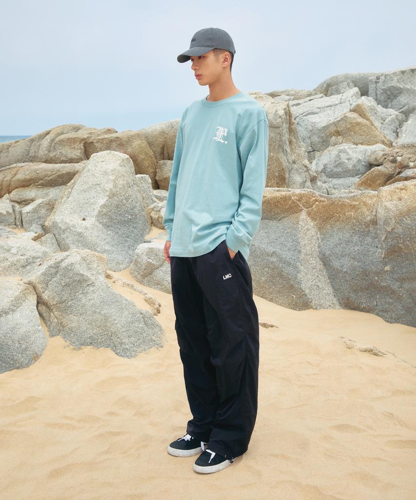 LMC Gothic Long Slv Tee Black
