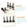 HAWILLOSCH 4Pcs Tr413ac Decorative Tire Valve Stem Cap Kit Car Kit Tire Stem Cover