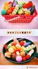 PERSIMONE Mini Erasers Fun School Educational Miniature Pretend Random 22 Pieces - Stationery, Toy, Toy, Assembly, Play, Vegetables, Fruits, Design,