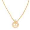 Cd Letter Metal Necklace Women Necklace Gold DIO85P24