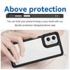 For Motorola Moto G55 5G Case TPU +Acrylic Protective Clear Phone Cover