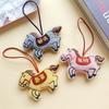 Cartoon Horse Pendant Chinese Style Horse Year Zodiac Doll Bag Pendant Holiday Gift Horse Plush Keychain; Cartoon Plush Keychain
