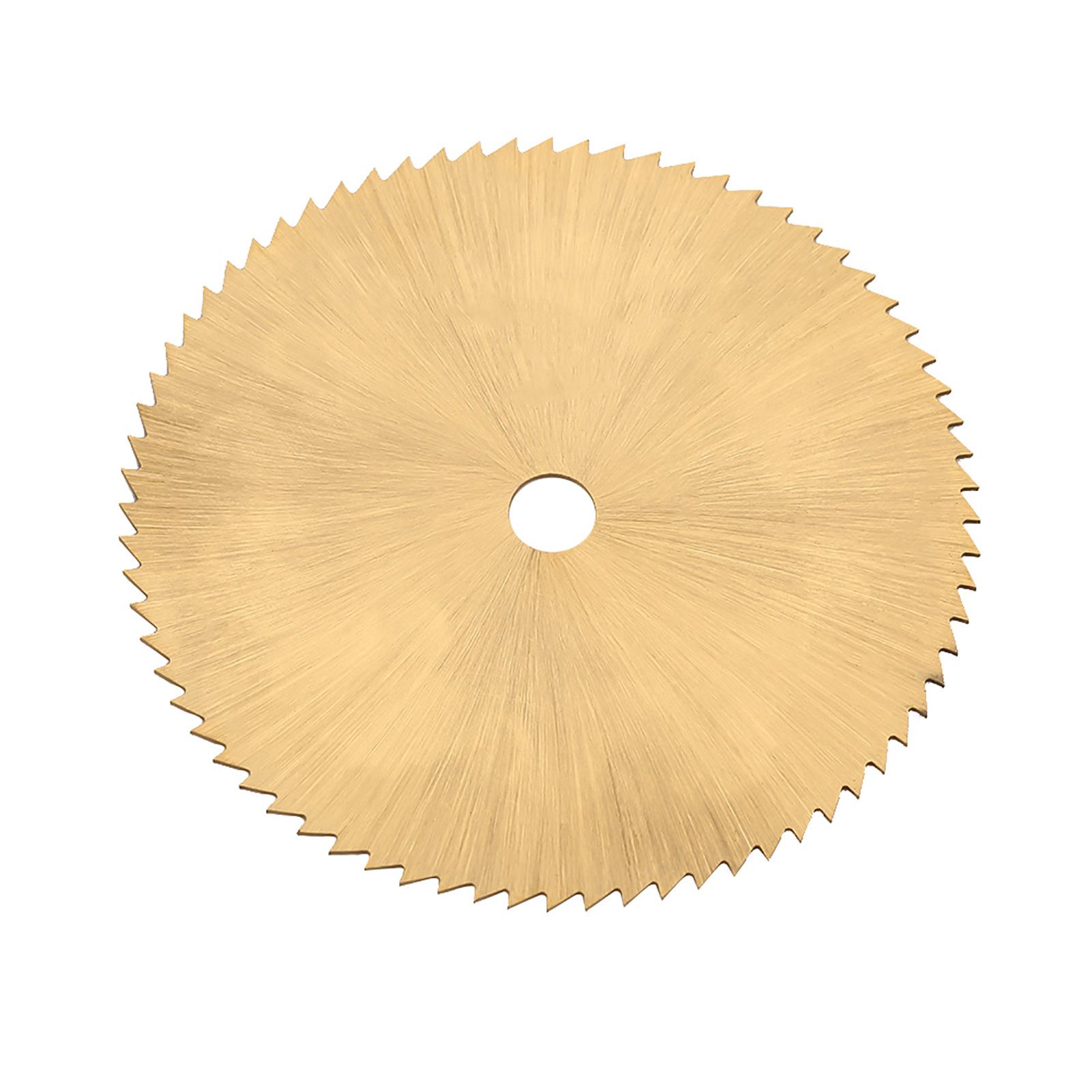 

60mm 72 Teeth High Speed Steel Circular Saw Blade Small Cutting Disc for Metal Wood Plastic
