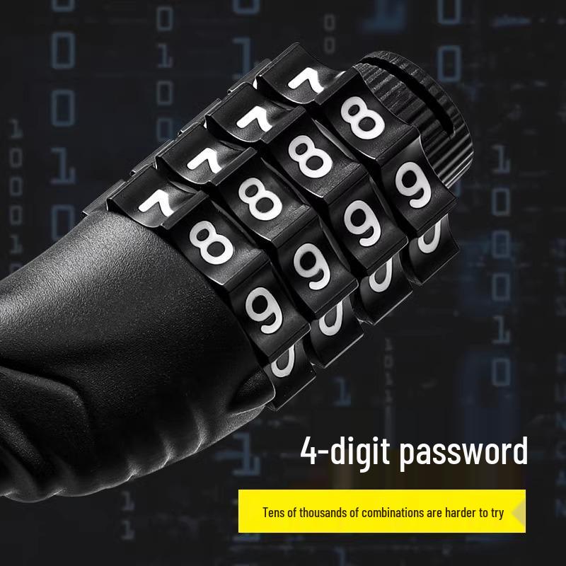 Anti-Theft Travel Lock Chain for Luggage on European Trains