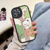 BuBu And DuDu Phone Case For IPhone 16 15 14 11 12 13 Pro Max Plus Back Leather Shell