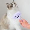 Portable Rechargeable Pet Hair Brush Gentle Soothing Steams Technology for Various Coat Type