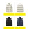 M-8XL Weste Herren und Damen mit gleichem Stil Stehkragen Übergröße Winter Dick Daunengefütterte Jacke Weste Wattierte Jacke Herren