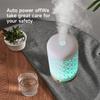 Coin Aroma Diffuser 100ml Desktop Essential Oil Diffuser Timing Function Ultrasonic Air Humidifier with LED Night Lights