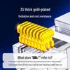 Shanze Cat6 RJ45 Gigabit Ethernet Connector Crystal Head