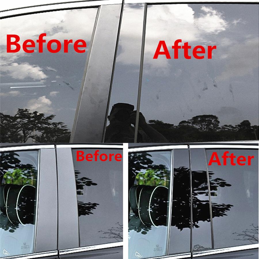 4pcs Gloss Black Pillar Posts For Ford F-150 F150 2015-2021 (Keyless) Door Trim