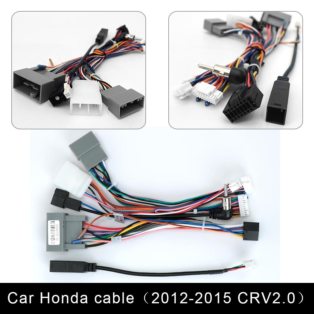 Universal Android Car Radio Wire Harness Power Cord for KIA Nissan Toyota SUZUKI Mitsubishi HONDA Ford Peugeot 2008