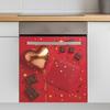 Golden Balloon Confetti Chocolate Kitchen Restaurant Home Background Beautification Decoration Stickers