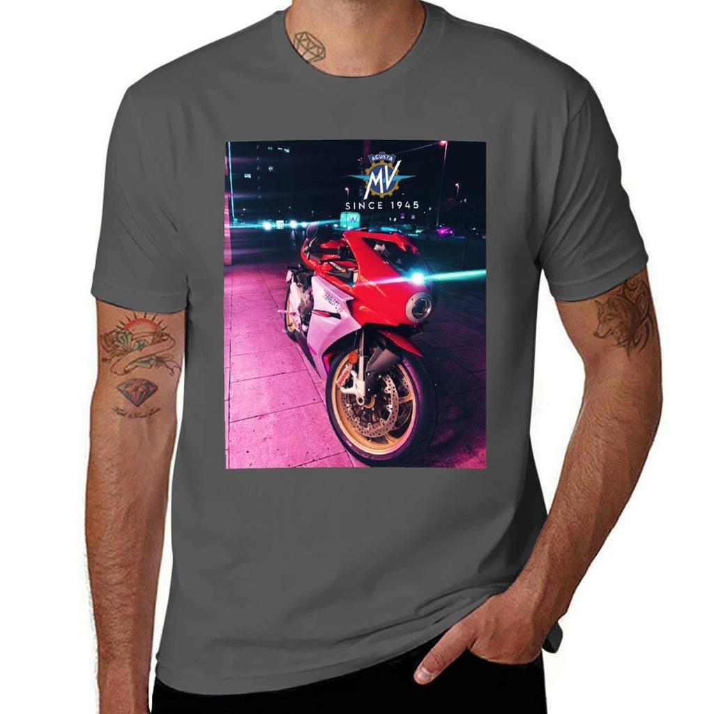 Mit agusta T-Shirt Hemd t Grafik mit Mann t Drucke superveloce Mv Hemden Logo